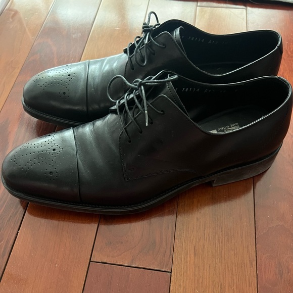 Salvatore Ferragamo lace up leather shoes size 10 - Picture 1 of 8